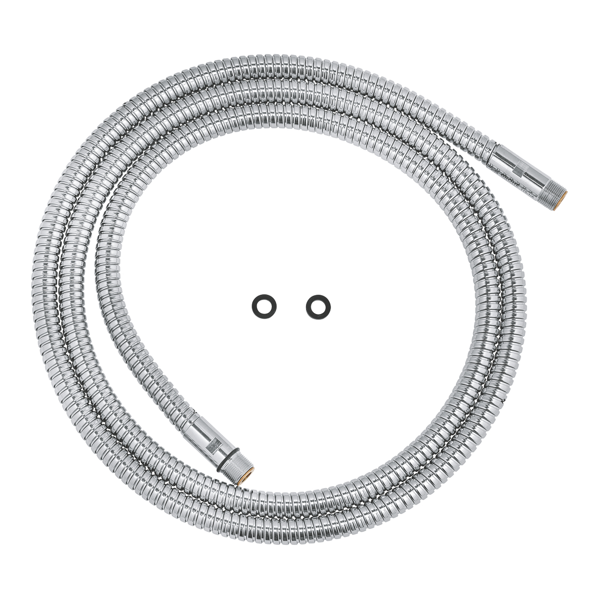 Metalen slang voor handdouche, GROHE, M15 x 1/2", lengte 150 cm, verchroomd