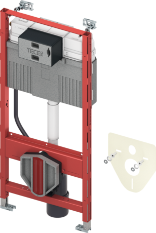 Bâti-support pour WC suspendu, TECE TECEprofil, réservoir Uni 2.0, hauteur 1120 mm