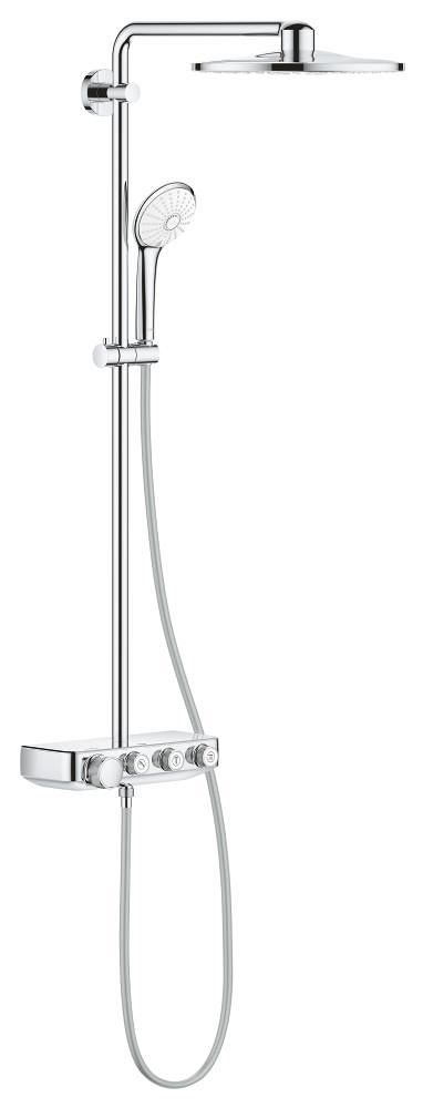 Regendoucheset met thermostaatkraan, GROHE Euphoria SmartControl System 310, hoofddouche Ø 310 mm, verchroomd