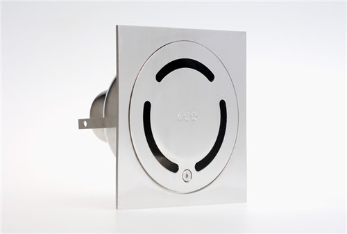 Douchevloerput, ACO Eko Diamant, 100 x 100 mm, rvs rooster