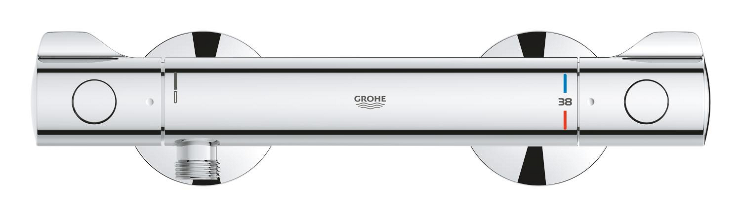 Mitigeur thermostatique douche, GROHE Grohtherm 800, chromé