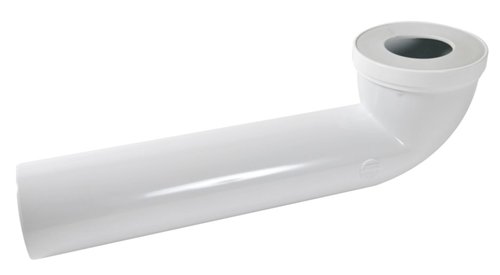Raccord WC coudé long, Nicoll, Ø 110 mm