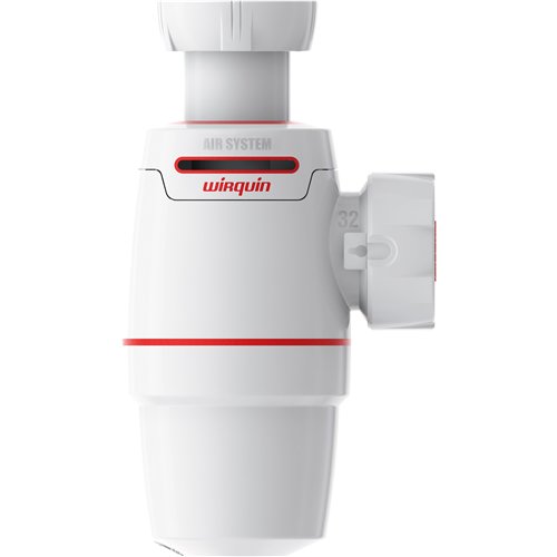 Siphon bouteille anti-vide pour lavabo, Wirquin Neo Air, 5/4" x Ø 32 mm