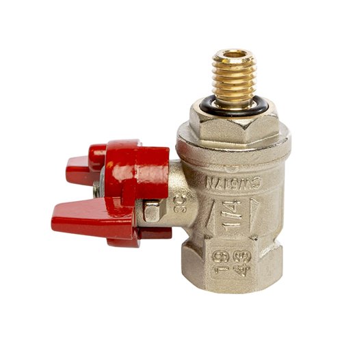 Aflaatkraan voor waterfilter, Cintropur, 1/4", voor NW 18 / 25 / 32