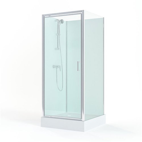Paroi latérale pour cabine de douche, Waterfront Milo, largeur 90 cm, blanc
