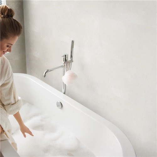 Panneau mural de salle de bain, Dumaplast Dumawall+, B86 Dorotea, 65 x 37,5 cm, paquet de 1,95 m²