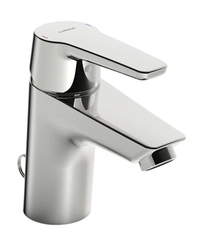 Mitigeur lavabo, HansaPolo, avec bonde à chaînette, chromé