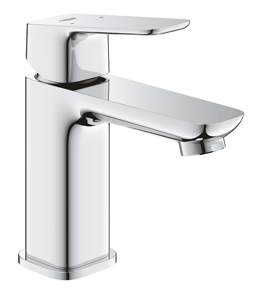 Wastafelkraan, GROHE Cubeo maat S, zonder afvoerplug, verchroomd