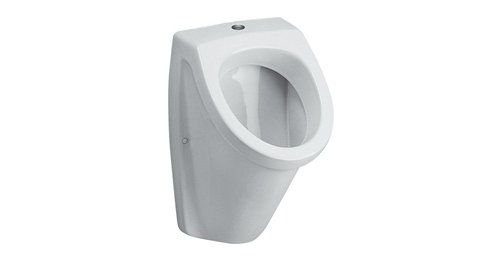 Urinoir en céramique, Villeroy & Boch Saval Pro, alimentation apparente