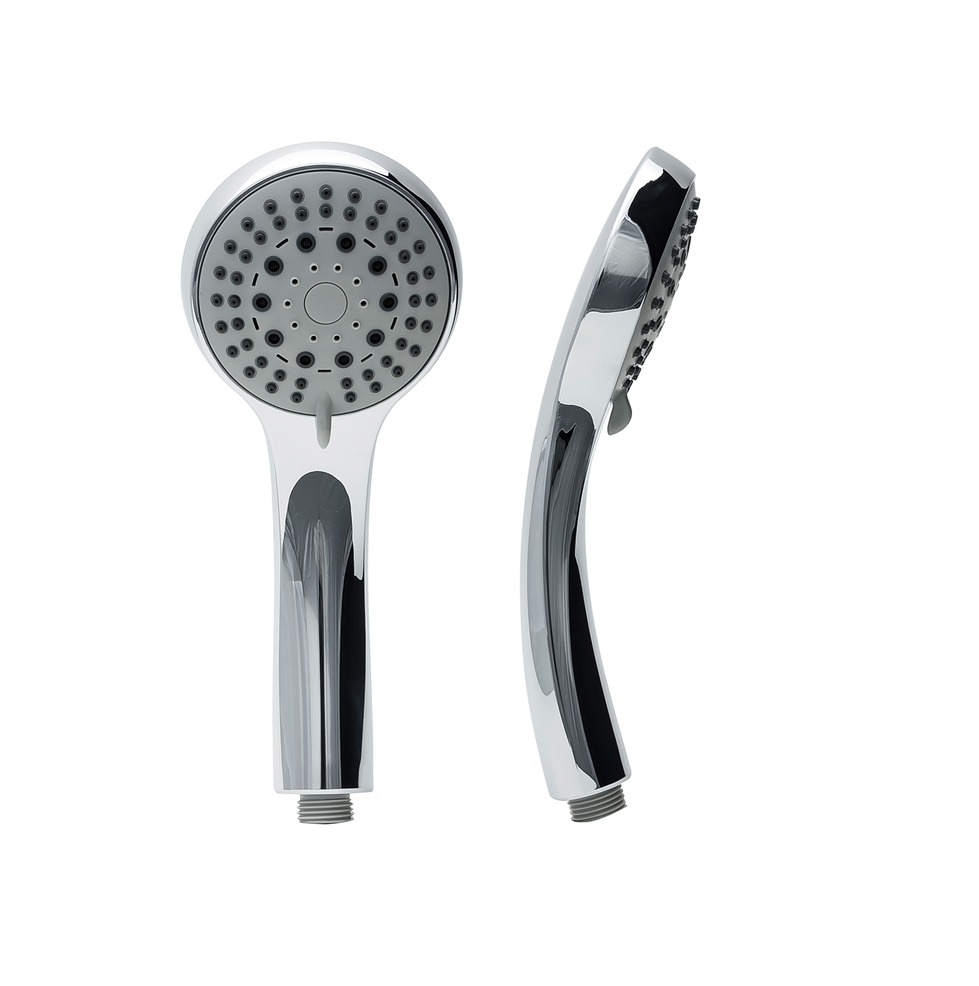 Handdouche, Clever Tanganyka, Ø 100 mm, 5 straalsoorten, verchroomd