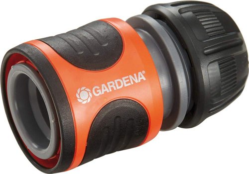 Snelkoppeling met waterstop voor tuinslang, Gardena, voor slang Ø 19 mm