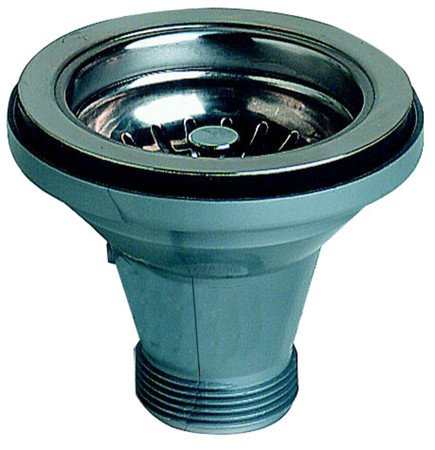 Afvoerplug voor spoelbak met korf, Franke, 3 1/2", zonder overloop