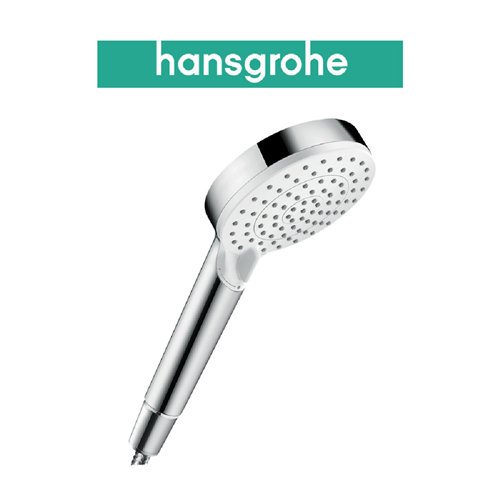 Douchette, hansgrohe Crometta Vario EcoSmart, 2 jets, blanc/chromé