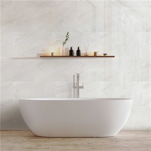 Panneau mural de salle de bain, Dumaplast Dumawall+ Gloss, B59 Evora, 65 x 37,5 cm, paquet de 1,95 m²
