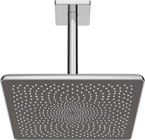 Hoofddouche met plafondarm, HansaAurelia, 250 x 250 mm, 1 straalsoort, verchroomd