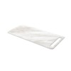Plan de toilette, Salgar Uniiq, 120 x 45 cm, gauche, sur mesure, marbre blanc