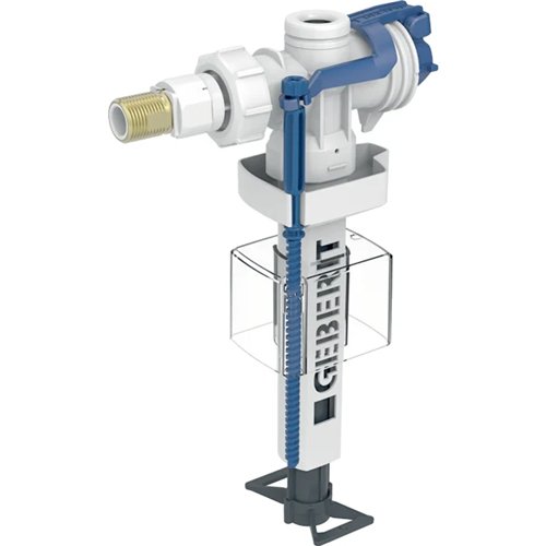 Robinet flotteur pour réservoir WC, Geberit type 383, alimentation latérale, réf. 240717005