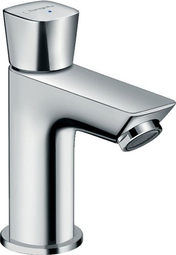 Koudwaterkraan voor handwasbakje, hansgrohe Logis Q 80, verchroomd