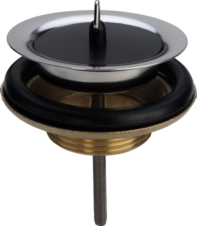 Afvoerplug voor spoelbak met stop, Viega 7122, 6/4" x Ø 80 mm