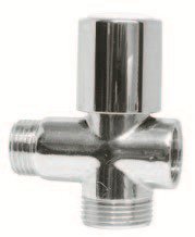 Tussenkraan voor wasmachine, 1/2"