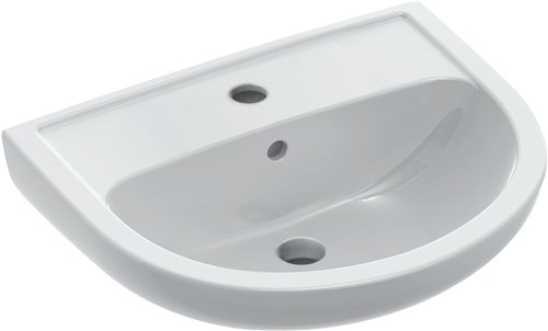 Wastafel in keramiek, Villeroy & Boch Saval Pro, breedte 60 cm