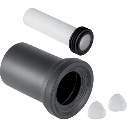 Aansluitset voor hangtoilet, Geberit, Ø 90 en 45 mm, lengte 18,5 cm