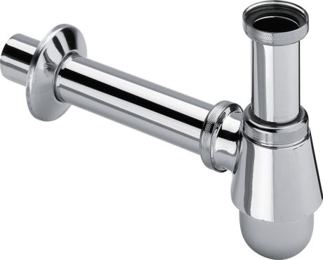 Siphon bouteille pour bidet, Viega 5555, 5/4" x Ø 32 mm