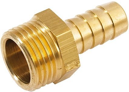 Téton laiton mâle pour tuyau d'eau, 5/4" x Ø 32 mm