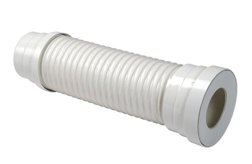 Raccord WC droit extensible, Wirquin, longueur 540 mm