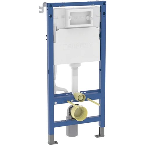 Bâti-support pour WC suspendu, Geberit Duofix Basic, réservoir Delta 12 cm, hauteur 1120 mm