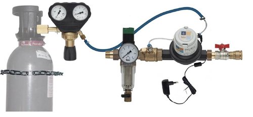 Waterverzachter met CO2, Solucalc, 1", 4 m³/h