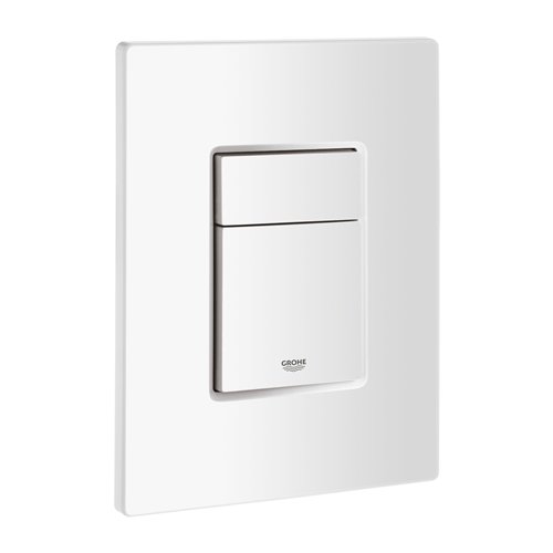 Plaque de commande WC double touche, GROHE Skate Cosmopolitan, blanc alpin