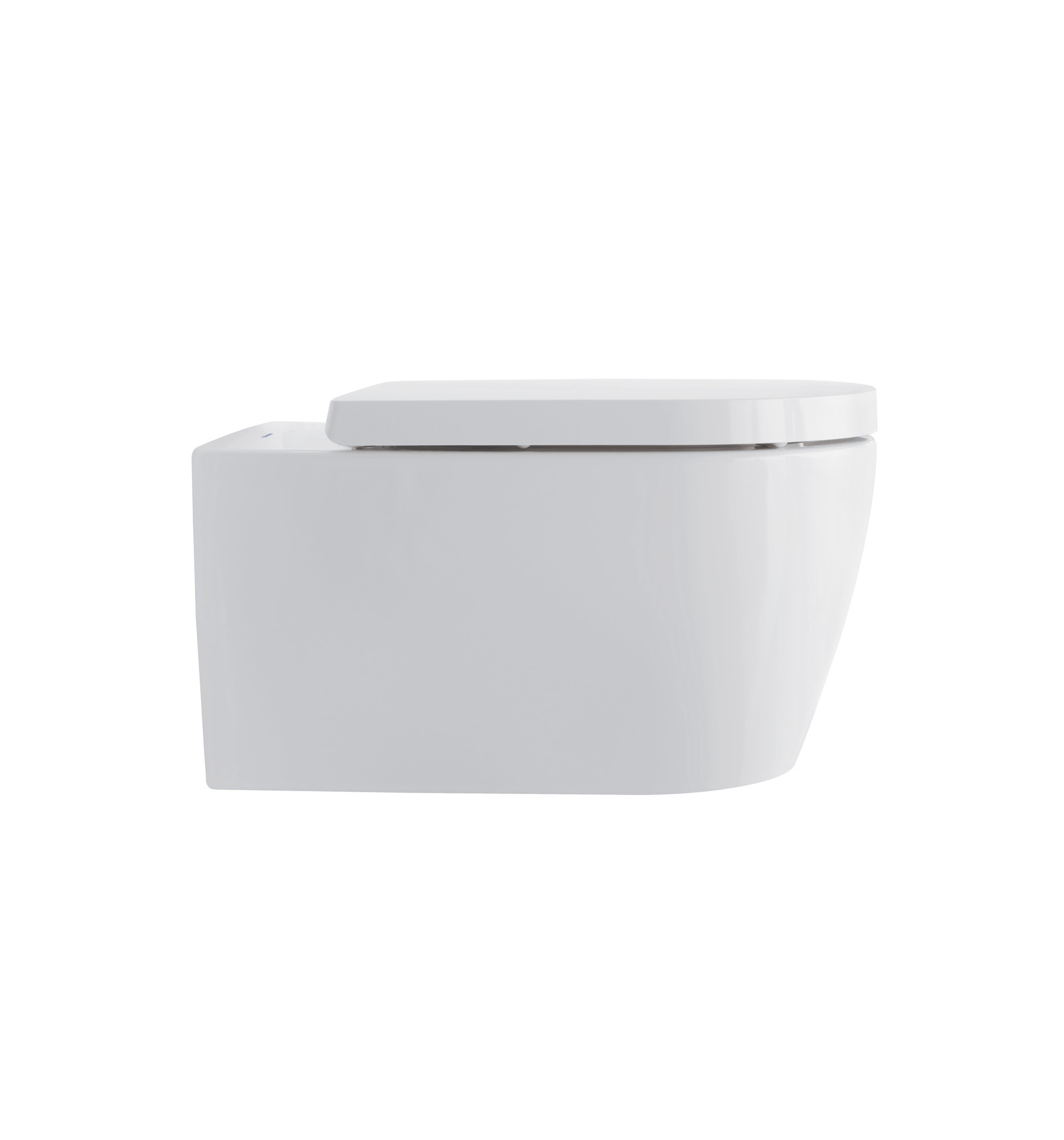 WC suspendu sans bride, Duravit ME by Starck, 373,5 x 570 mm, avec abattant frein de chute