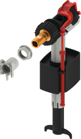 Robinet flotteur universel pour réservoir WC, TECE F 10, 3/8", réf. 9820353