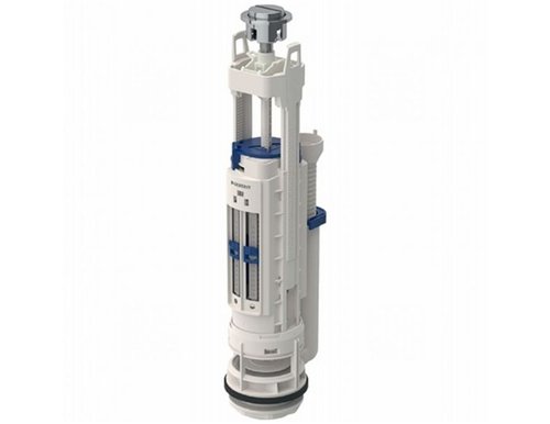 Mécanisme de chasse pour réservoir WC, Geberit type 290, double touche, sans robinet flotteur, réf. 282350212