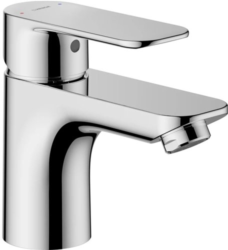 Mitigeur lavabo, HansaBasic, sans vidage, chromé