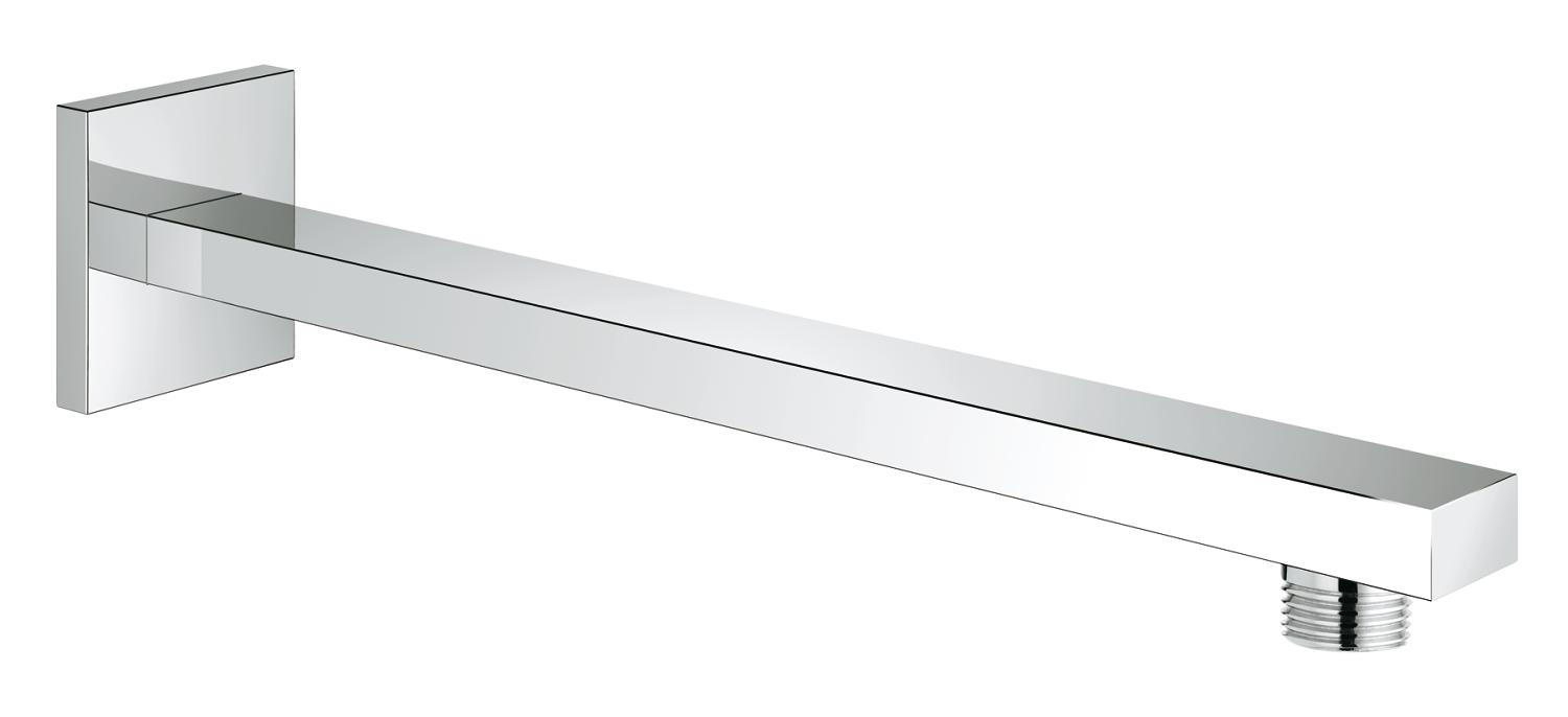 Bras de douche, GROHE Rainshower, mural, longueur 286 mm, section carrée, chromé