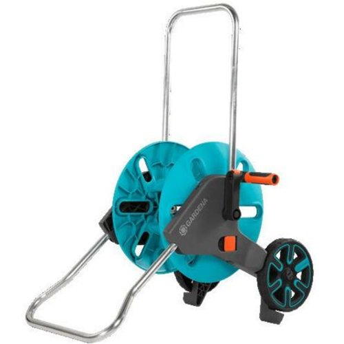 Slanghaspel op wielen, Gardena CleverRoll M, capaciteit 60 m slang Ø 13 mm