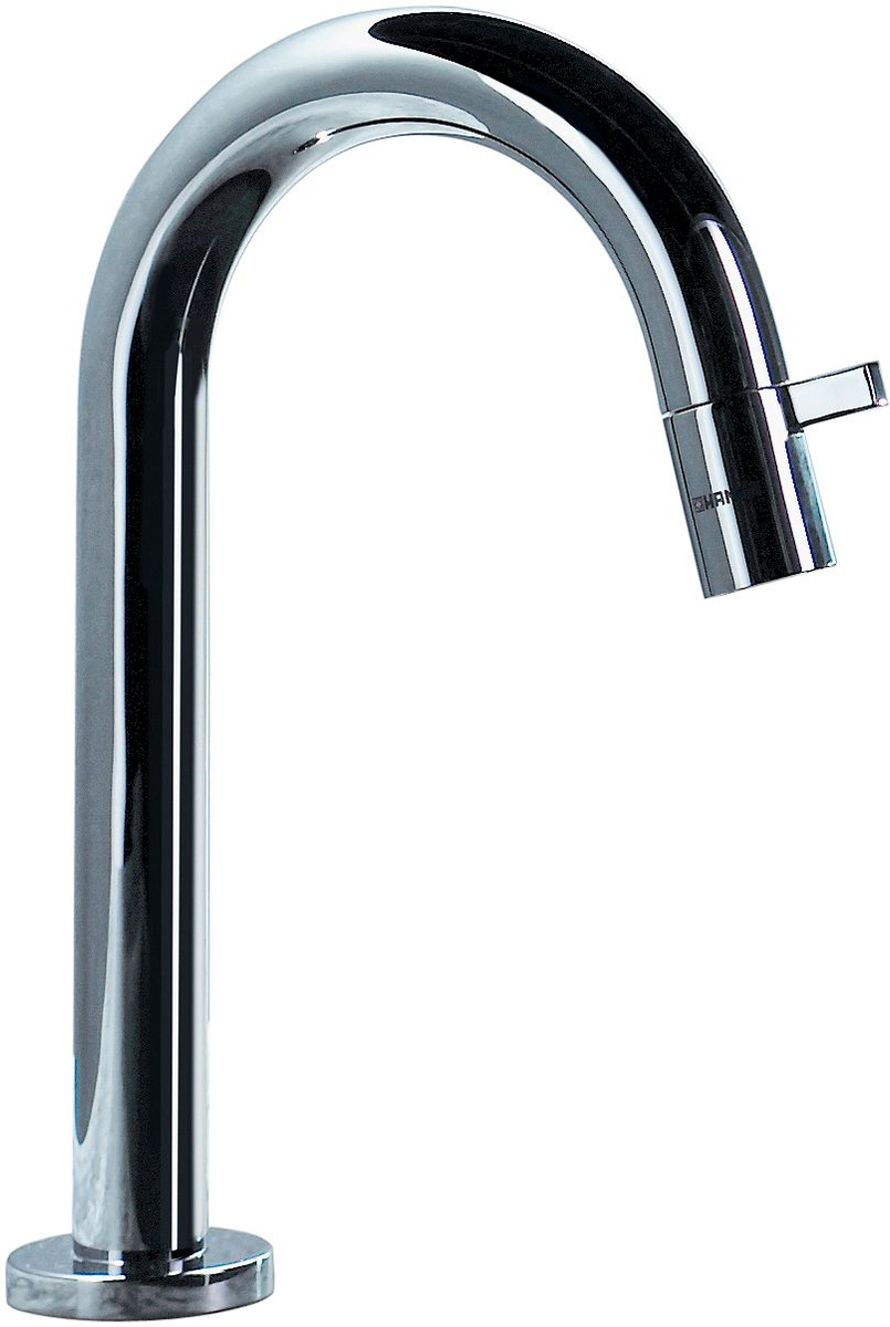 Koudwaterkraan voor handwasbakje, HansaNova Style, sprong 94 mm, verchroomd
