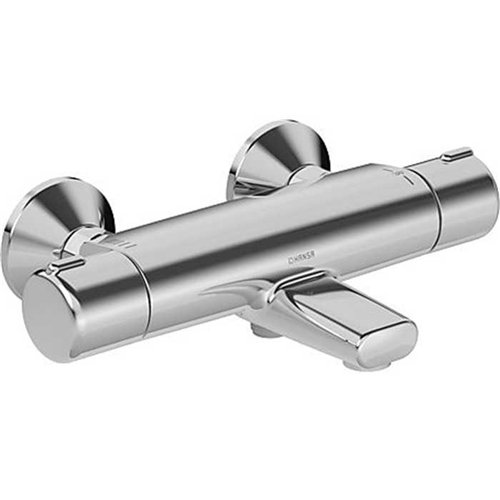 Mitigeur thermostatique bain-douche, HansaMicra, chromé