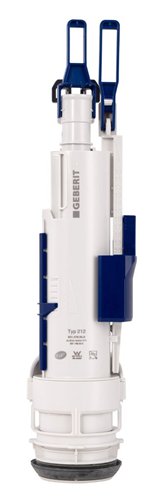 Cloche de chasse pour réservoir WC, Geberit type 212, pour réservoir à encastrer 12 cm, réf. 244820001