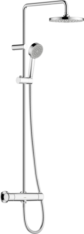 Colonne de douche thermostatique, HansaBasic, douche de tête Ø 200 mm, chromé