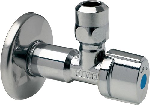 Robinet d'équerre, Arco A-80, 1/2" x 10 mm, chromé