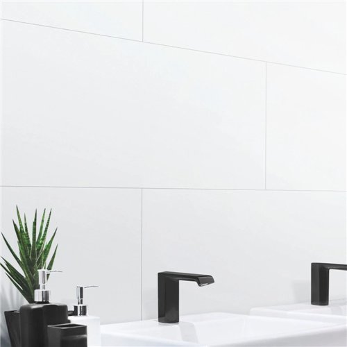 Wandpaneel voor badkamer, Dumaplast Dumawall XL, 918 White, 90 x 260 cm, pak van 4,68 m²