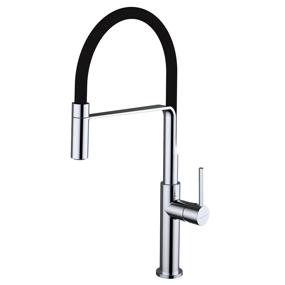Semiprofessionele keukenkraan, Clever Chef Slim Cold Open, 255 mm, verchroomd