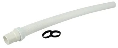 Flexibele afvoerslang met koppeling, Nicoll Vidhooflex, Ø 40 mm