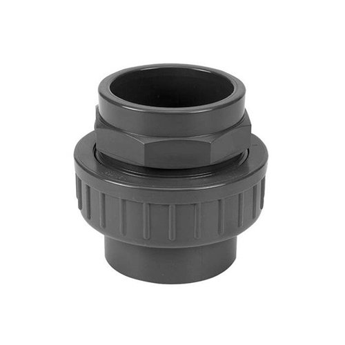 Driedelige koppeling PVC-druk voor zwembad, Aubia Pro Line, om te lijmen Ø 50 mm, PN 16