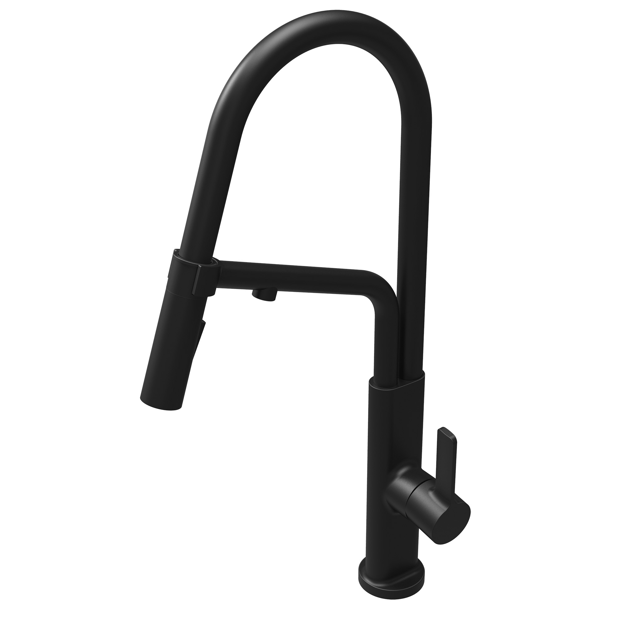 Driewegkeukenkraan voor gefilterd water, Clever Chef, 260 mm, zwart