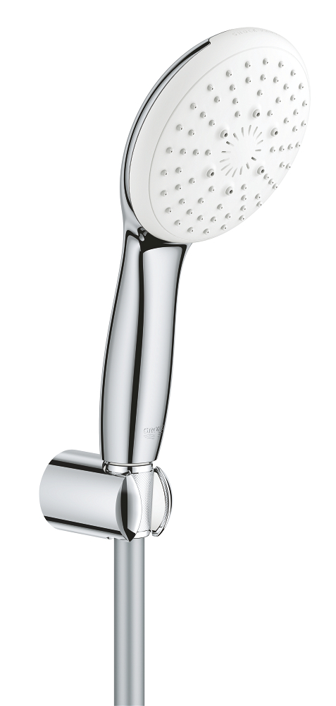 Handdoucheset met wandhouder, GROHE Tempesta 110, 3 straalsoorten, slang 150 cm, verchroomd