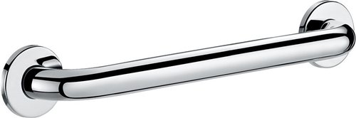 Barre d'appui droite, Delabie, 400 mm, Ø 32 mm, inox poli brillant